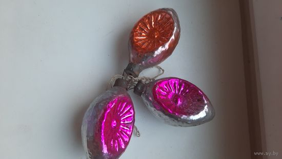 Набор ёлочных игрушек,СССР.