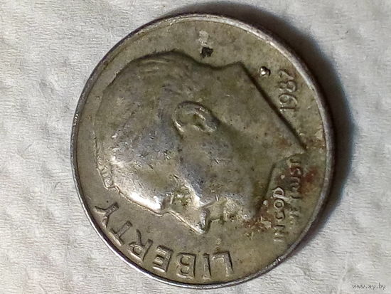 10 центов США 1982 год