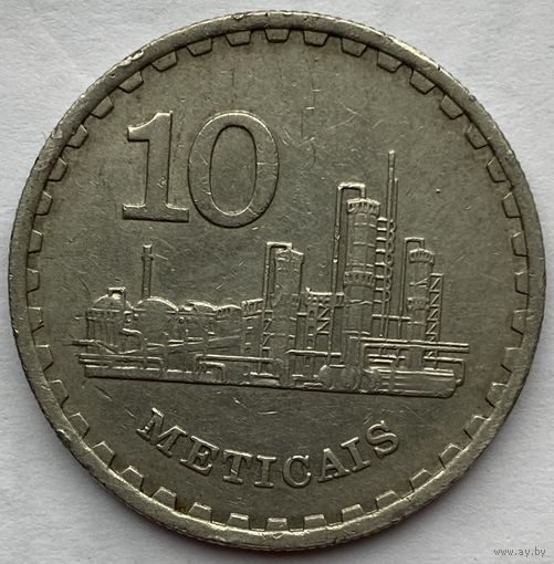 Мозамбик 10 метикалов 1980 г.
