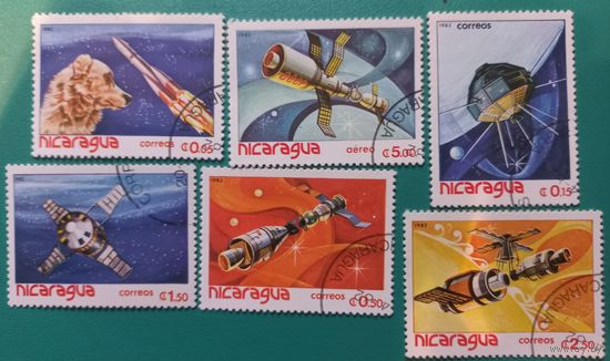 Никарагуа. 1982г. Космос.
