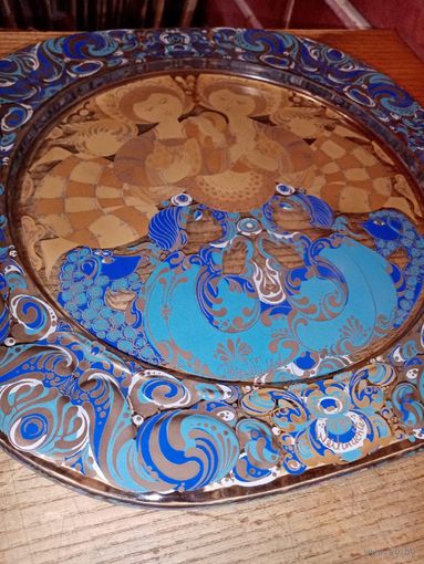 Тарелка настенная Rosenthal 1980г., 28см диаметр