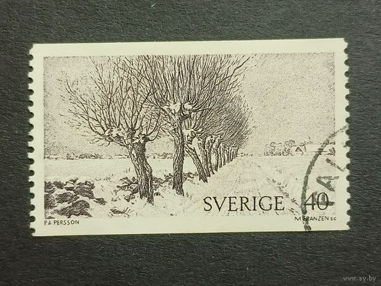 Швеция 1973. Дерево
