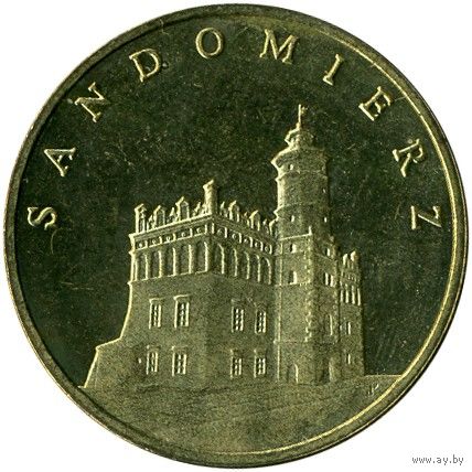 Польша 2 злотых, 2006 Древние города Польши - Сандомир UNC