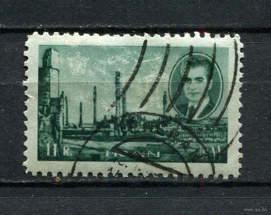 Иран - 1966 - Мохаммад Реза Пехлеви. Руины Персеполя 11R - [Mi.1293] - 1 марка. Гашеная.  (LOT EJ21)-T10P6