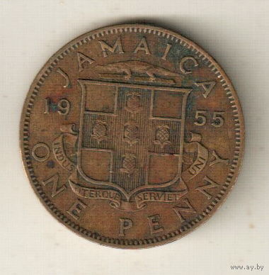 Ямайка 1 пенни 1952