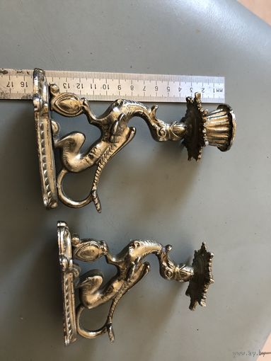 Подсвечники Грифон 19 век