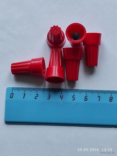 Соединительный зажим СИЗ красный 4-20мм2, 6 штук