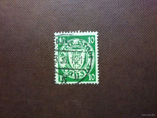 Германия 1924 г. Герб Данцига.