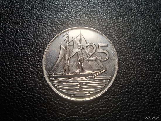 Каймановы острова 25 центов 1996