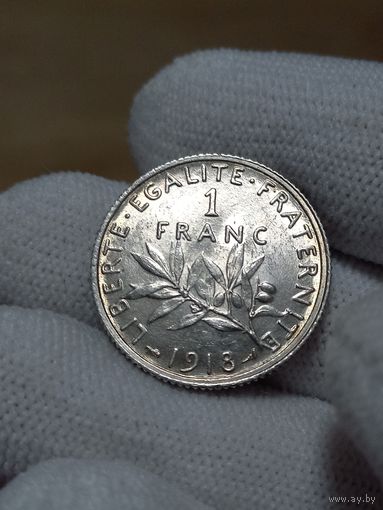 1 франк 1918 Франция UNC