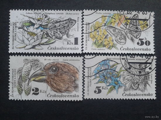 Чехословакия 1983 фауна