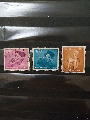 1957 Индия день ребенка полная серия (5-5)