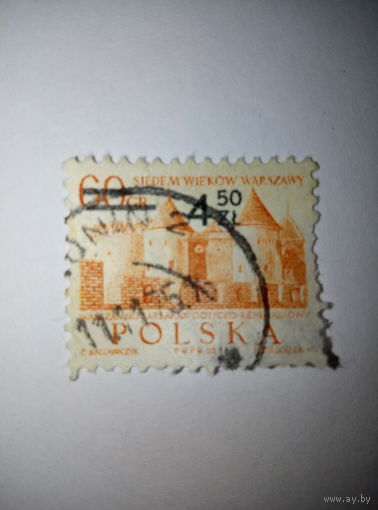 Марка. 1965 Польша "7 веков. 700-летие.."