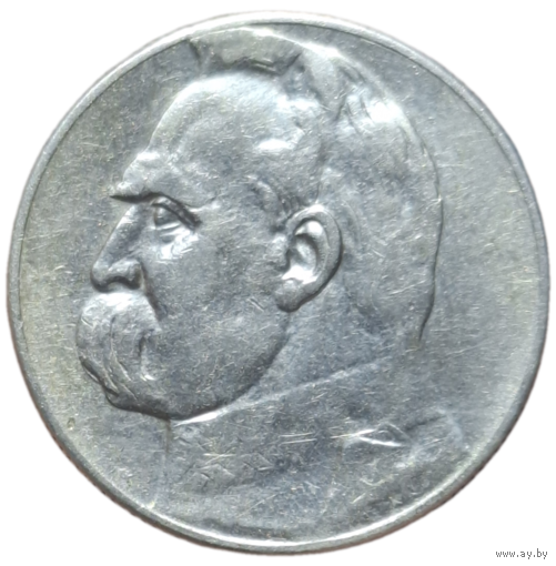 5 злотых 1934 Пилсудский