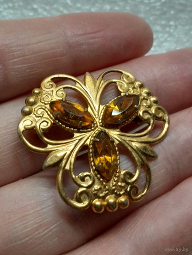 Винтажная брошь СССР.