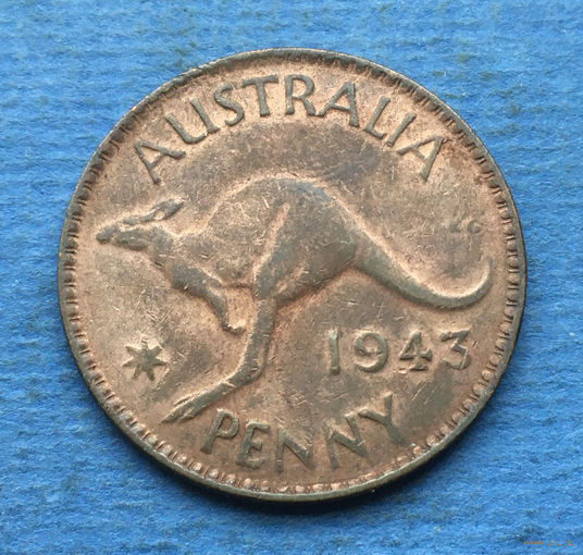Австралия 1 пенни 1943