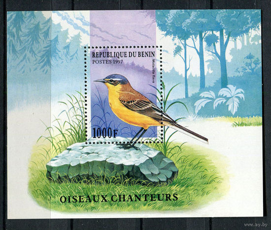 Бенин - 1997 - Птицы - [Mi. bl. 31] - 1 блок. MNH.