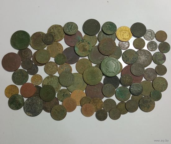 Монеты 80шт.