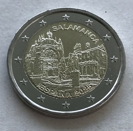 Испания 2 евро 2025 - ЮНЕСКО - Саламанка - UNC!