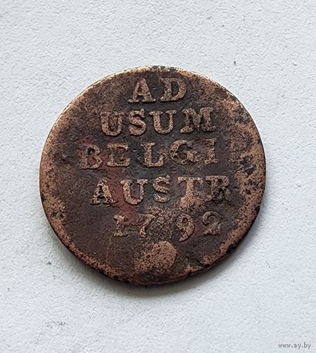 Австрийские Нидерланды 1 лиард, 1792