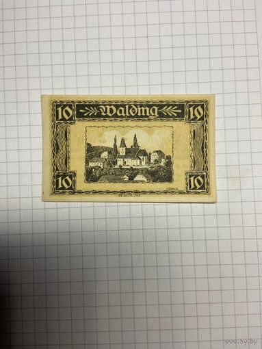 10 геллеров (нотгельды) Австрия.-2512