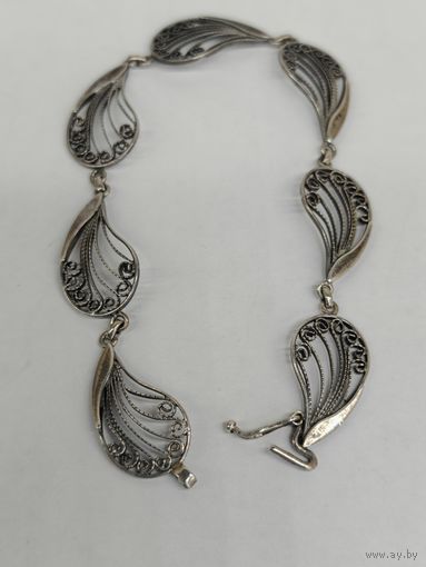 Серебряный браслет 875 пр.