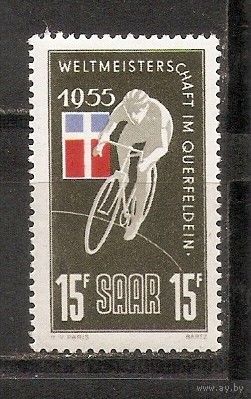 ФФ4 СААР 1955 Чемпионат мира по велокроссу следы от наклеек