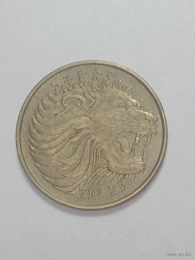 Эфиопия 10 сантимов 1977 года .