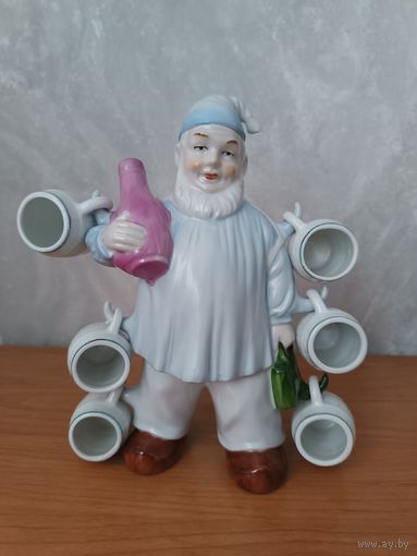 Статуэтка штоф Бюргер с кружками - Германия