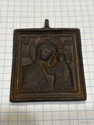 Икона литая,с рубля, три дня