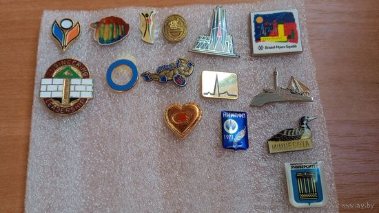 Значки медицинские цанга 15шт