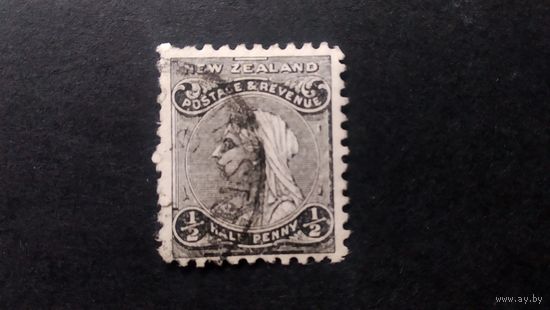 Новая Зеландия \197вк\ 1891 КОРОЛЕВА    зуб11-1897