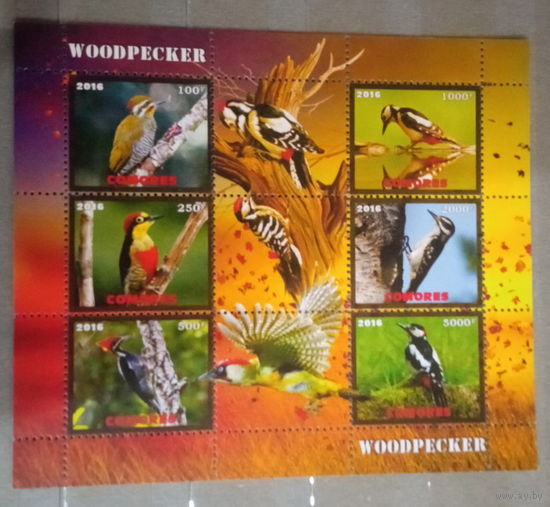 СЕРИЯ Блоков птицы   фауна  MNH