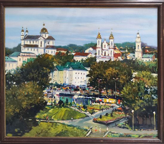 Картина ''Витебск'' масло, холст Сотников С. Н.