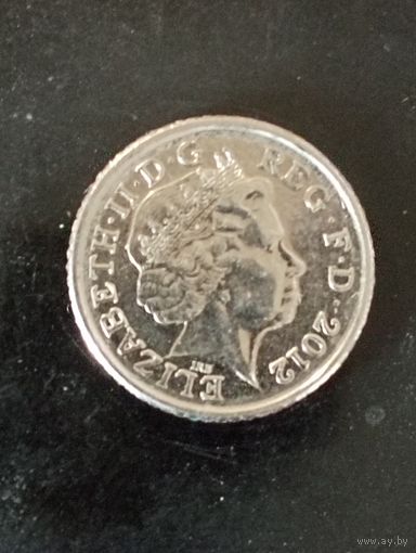 5 пенсов 2012 г. Великобритания