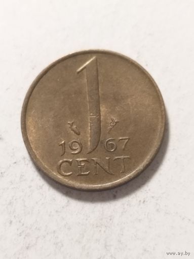 Нидерланды 1 цент 1967