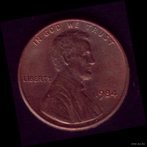 1 цент 1984 год США