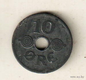 Дания 10 эре 1944