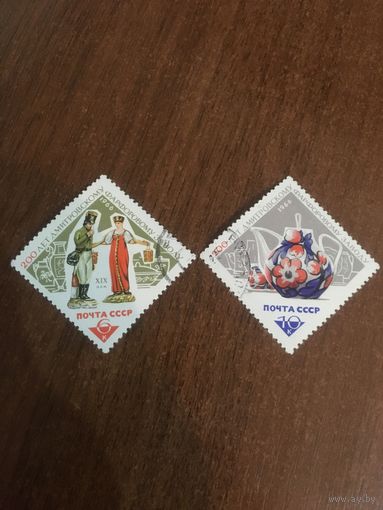 СССР 1966. 200 лет Дмитровскому фарфоровому заводу. Полная серия