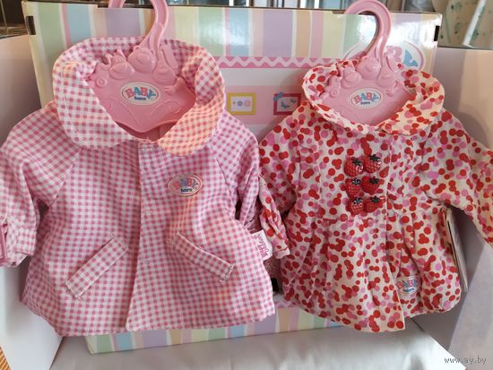 Одежда для кукол Беби Борн 43 см(оригинал),пр-ль Zapf Creation одним лотом(6 единиц)