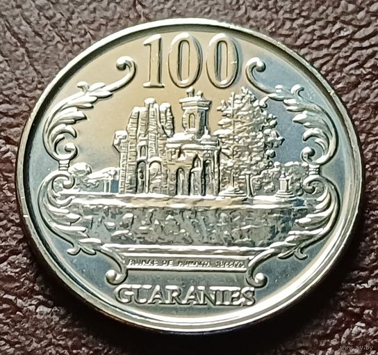 Парагвай 100 гуарани, 2022    ( 1-6-8 )