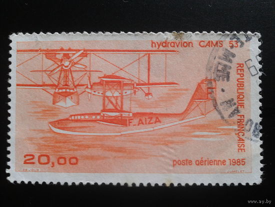 Франция 1985 гидросамолет