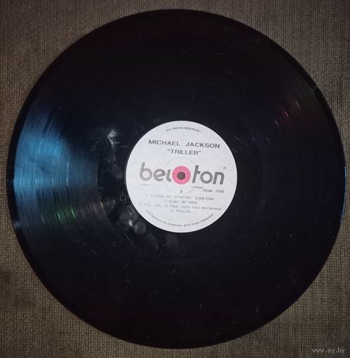 Виниловая пластинка Michael Jackson, Thriller. Без конверта