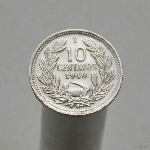 Чили 10 сентаво 1940
