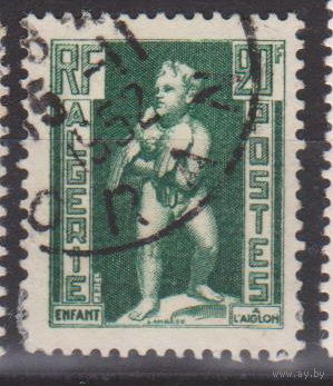 Французские колонии Французский Алжир 1952 год лот 10 Национальные символы культура искусство