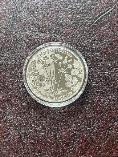 Лапчатка скальная Дуброўка скальная. 1 рубль 2017