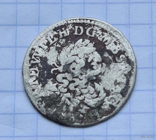 6 грош 1686 год