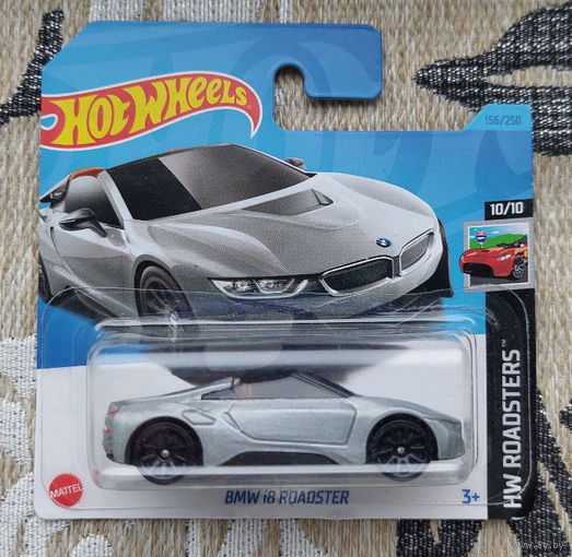 Hot Wheels коллекционная металлическая модель авто BMW i8 ROADSTER, 1/43.
