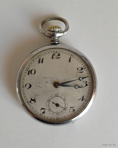 Карманные механические часы ( первая половина 20 в)