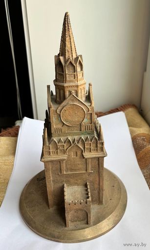Скульптура Кремль Спасская башня бронза 1957 год
